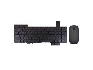 For ASUS G751J G751JL G751JM English Backlit Keyboard+Wireless Mouse Black For ASUS G751J G751JL G751JM English Backlit Keyboard+Wireless Mouse Black