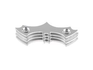 4pcs Aluminum Alloy Skateboard Deck Protective Gasket Longboard Part Silver 4pcs Aluminum Alloy Skateboard Deck Protective Gasket Longboard Part Silver