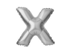 Letter X Silver Foil Balloon Inflated Ball Wedding Party Supplies 40 Inch Letter X Silver Foil Balloon Inflated Ball Wedding Party Supplies 40 Inch