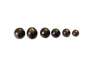 50 Packs of Round Wooden Bead for Jewelry DIY 11*12 mm-Dark Coffee 50 Packs of Round Wooden Bead for Jewelry DIY 11*12 mm-Dark Coffee