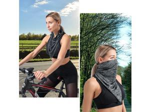 Bandana Head Face Mask Fishing Headwear Seamless Neck Tube Scarf Black Bandana Head Face Mask Fishing Headwear Seamless Neck Tube Scarf Black