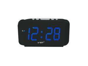 1.8'' LED Display Digital Table Alarm Clock Backup Battery for Bedroom Blue 1.8'' LED Display Digital Table Alarm Clock Backup Battery for Bedroom Blue