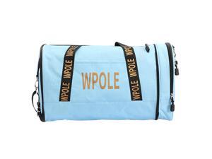 Waterproof Yoga Gym Duffel Bag Sports Handbag with Shoes Compartment Blue Waterproof Yoga Gym Duffel Bag Sports Handbag with Shoes Compartment Blue