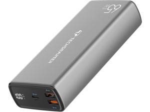 TECHSMARTER 30000mah 65W USBC PD Power Bank with 45W Samsung Super Fast Charging Laptop Portable Charger Compatible with iPhone Galaxy iPad MacBook Chromebook Steam Deck Dell HP