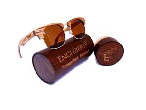 Engleberts 100% Real Ebony and Zebrawood Sunglasses With Bamboo Case. Tea Colored Polarized Lens, HandCrafted, UV 400 Protection, Anti-Reflective Lens, Cat 3 Lens, Artisan Engraved, Eco-Friendly. Engleberts 100% Real Ebony and Zebrawood Sunglasses With Bamboo Case. Tea Colored Polarized Lens, HandCrafted, UV 400 Protection, Anti-Reflective Lens, Cat 3 Lens, Artisan Engraved, Eco-Friendly.