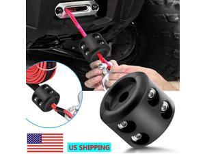 Universal Winch Cable Hook Stopper Rubber Rope Line Saver for ATV UTV Vehicle Universal Winch Cable Hook Stopper Rubber Rope Line Saver for ATV UTV Vehicle
