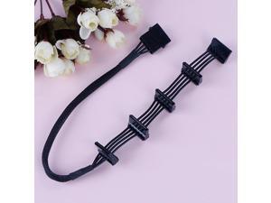 1pc ATX 4Pin IDE Molex To 5 x SATA Series ATA Power Supply Cable Male To Female 18AWG 40cm For PC DIY 1pc ATX 4Pin IDE Molex To 5 x SATA Series ATA Power Supply Cable Male To Female 18AWG 40cm For PC DIY