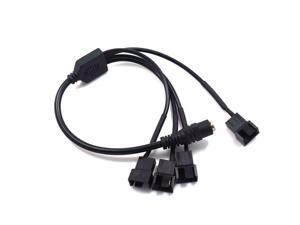 1pc DC 5521 t to 4-Port 4Pin Cooler Cooling Fan Splitter 12V Adapter Converter Power Supply Cable for PC 1pc DC 5521 t to 4-Port 4Pin Cooler Cooling Fan Splitter 12V Adapter Converter Power Supply Cable for PC