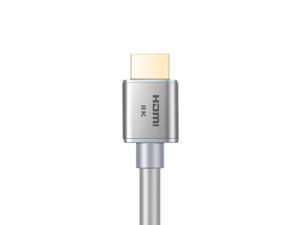 Buyers Point Ultra High Speed HDMI 21 Cable CL3 Rated Dynamic HDR 18M6ft 8K 120Hz 48Gbps eARC Compatible with Apple TV Nintendo Switch Roku Xbox PS4Gray CL3 Rated 1 Pack