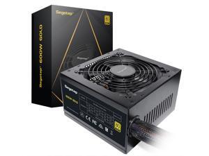 Segotep 600W Power Supply 80 Plus Gold Certified PSU Gaming Power Supply with Silent 120mm Fan Non-Modular Segotep 600W Power Supply 80 Plus Gold Certified PSU Gaming Power Supply with Silent 120mm Fan Non-Modular