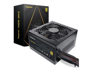 Segotep 700W ATX Power Supply 80 Plus Gold Certified Non-Modular PSU with Silent 120mm Fan