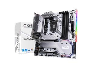 Colorful CVN Z590M GAMING FROZEN V20 LGA 1200(Intel11th/10th Gen) Micro ATX Motherboard (Wi-Fi 6, PCIe 4.0, 10+2 Power Stages, Dual M.2 Slot, 1000M LAN, 6X SATA 6.0 Gb/s Ports, ARGB Sync)
