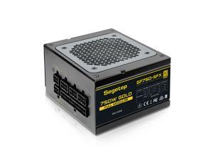 Segotep GF750 SFX Power Supply Fully Modular 750W 80+ Gold PSU, Silent 80mm FDB Fan Segotep GF750 SFX Power Supply Fully Modular 750W 80+ Gold PSU, Silent 80mm FDB Fan