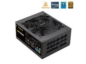 Segotep 1250W ATX 3.0 Gaming Power Supply PCIe 5.0 Full Modular 80 Plus Gold PSU, 12VHPWR Cable, Dual 12+4PIN ports and Four 6+2Pin ports for Different Graphics cards, Silent Fan mode