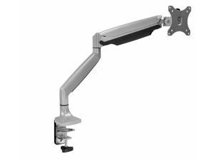 Single Monitor Arm Desk Mount | Fits 21-32 Inch Screens Silver
