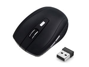 2.4GHz Wireless Optical Mouse Adjustable DPI Cordless Mice + Receiver for Laptop