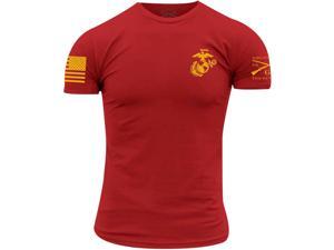 USMC - Corps Colors T-Shirt - Red