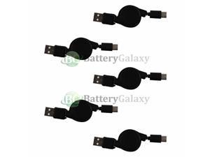 5 USB Type C Retract Charger Data Sync Cable Cord for LG G5/Google Nexus 5X HOT!