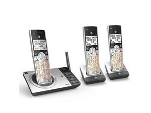 DECT 60 Expandable Cordless Phone with Answering System SilverBlack with 3 Handsets DECT 60 Expandable Cordless Phone with Answering System SilverBlack with 3 Handsets