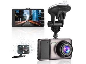Dash Cam Front and Rear for Cars 1080P Dashboard Camera 3" LCD Screen Driving Recorder 170° Wide Angle with Night Vision/G-Sensor/WDR/Parking Monitor/Motion Detector/Loop Recording Dash Cam Front and Rear for Cars 1080P Dashboard Camera 3" LCD Screen Driving Recorder 170° Wide Angle with Night Vision/G-Sensor/WDR/Parking Monitor/Motion Detector/Loop Recording