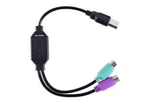 USB Male to PS2 Female Converter Cable Cord Converter Active Adapter PS2 Keyboard Mouse Cable USB Male to PS2 Female Converter Cable Cord Converter Active Adapter PS2 Keyboard Mouse Cable