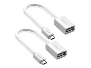 Micro USB to USB Micro USB 20 OTG Cable 2 Pack On The Go Adapter Micro USB Male to USB Female for Samsung S7 S6 Edge S4 S3 LG G4 DJI Spark Mavic Remote Controller Android Tablets White Micro USB to USB Micro USB 20 OTG Cable 2 Pack On The Go Adapter Micro USB Male to USB Female for Samsung S7 S6 Edge S4 S3 LG G4 DJI Spark Mavic Remote Controller Android Tablets White