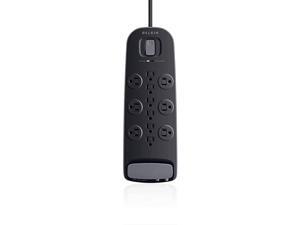 12Outlet Power Strip Surge Protector Flat Plug 8ft Cord 4000 Joules 12Outlet Power Strip Surge Protector Flat Plug 8ft Cord 4000 Joules