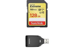 128GB Extreme SDXC UHSI Card with SD UHSI Card Reader 128GB Extreme SDXC UHSI Card with SD UHSI Card Reader
