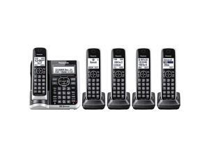 Link2Cell Bluetooth Cordless Phone System with HD Audio Voice Assistant Smart Call Blocking and Answering Machine DECT 60 Expandable Cordless System 5 Handsets KXTGF675S Silver Link2Cell Bluetooth Cordless Phone System with HD Audio Voice Assistant Smart Call Blocking and Answering Machine DECT 60 Expandable Cordless System 5 Handsets KXTGF675S Silver