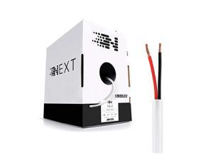 162 Speaker Wire 16 AWGGauge 2 Conductor UL Listed In Wall CL2CL3 and OutdoorIn Ground Direct Burial Rated OxygenFree Copper OFC 500 Foot Bulk Cable Pull Box White