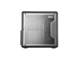 MasterBox Q500L MicroATX Tower with  ATX Motherboard Support Magnetic Dust Filter Transparent Acrylic Side Panel Adjustable IO amp Fully Ventilated Airflow