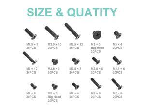 300Pcs Laptop Notebook Computer Replacement Screws Kit for Lenovo Toshiba Gateway Samsung HP IBM Dell Sony Acer Asus SSD Hard Disk SATA 300Pcs Laptop Notebook Computer Replacement Screws Kit for Lenovo Toshiba Gateway Samsung HP IBM Dell Sony Acer Asus SSD Hard Disk SATA