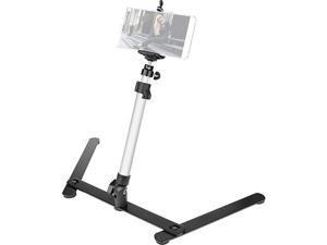 Photo Copy Stand Pico Projector Stand with Phone Clamp Overhead Phone Mount Phone Stand Mini Tripod Adjustable Tabletop Monopod Stand Compatible with SmartPhone