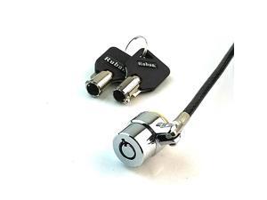 Notebook Lock and Security Cable PCLaptop Two Keys 66 Foot Black Notebook Lock and Security Cable PCLaptop Two Keys 66 Foot Black
