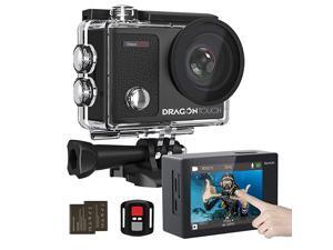 4K Action Camera Touch Screen 16MP Vision 3 Pro 100 feet Waterproof Camera Adjustable View Angle WiFi Sports Camera with Remote Control and Helmet Accessories Kit 4K Action Camera Touch Screen 16MP Vision 3 Pro 100 feet Waterproof Camera Adjustable View Angle WiFi Sports Camera with Remote Control and Helmet Accessories Kit