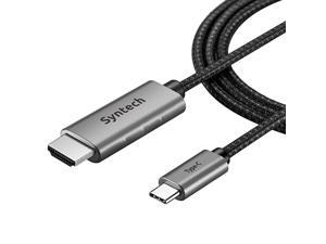 C to HDMI Cable 4K, -C Thunderbolt 3 Compatible to HDMI Cable Compatible with iMac 2021 MacBook Pro 2020, MacBook Air, iPad Air 4, iPad Pro 2021, Samsung Galaxy S10,S9 and More - 6 feet C to HDMI Cable 4K, -C Thunderbolt 3 Compatible to HDMI Cable Compatible with iMac 2021 MacBook Pro 2020, MacBook Air, iPad Air 4, iPad Pro 2021, Samsung Galaxy S10,S9 and More - 6 feet