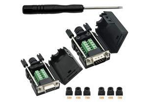 28 AWG 9C CMP Plenum Rated Double Shielded Security RS232 Data Cable 16 Feet Use for DB9 Serial Adapters 28 AWG 9C CMP Plenum Rated Double Shielded Security RS232 Data Cable 16 Feet Use for DB9 Serial Adapters
