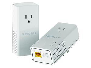 PowerLINE 1200 Mbps, 1 Gigabit Port with Pass-Through, Extra Outlet (PLP1200-100PAS),Pale Gray PowerLINE 1200 Mbps, 1 Gigabit Port with Pass-Through, Extra Outlet (PLP1200-100PAS),Pale Gray