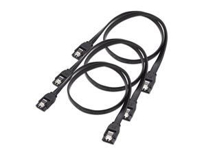3Pack Straight SATA III 60 Gbps SATA SATA 3 Black 18 Inches 3Pack Straight SATA III 60 Gbps SATA SATA 3 Black 18 Inches