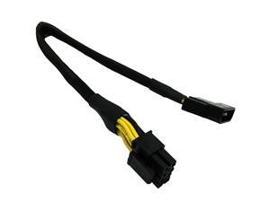 LP4 Molex Male to CPU 8 Pin 4+4 EPS12V Power Adapter Converter Sleeved Cable 13inch33cm LP4 Molex Male to CPU 8 Pin 4+4 EPS12V Power Adapter Converter Sleeved Cable 13inch33cm