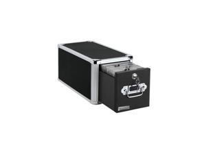 Locking Single Drawer CD File Cabinet 15 x 75 x 775 Inches Black VZ01173 Locking Single Drawer CD File Cabinet 15 x 75 x 775 Inches Black VZ01173