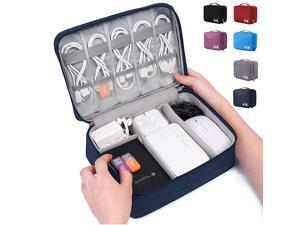 Electronic Organizer Travel Universal Cable Organizer Electronics Accessories Cases for Cable Charger Phone USB SD Card Electronic Organizer Travel Universal Cable Organizer Electronics Accessories Cases for Cable Charger Phone USB SD Card