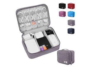 Electronic Organizer Travel Universal Cable Organizer Electronics Accessories Cases for Cable Charger Phone USB SD Card Electronic Organizer Travel Universal Cable Organizer Electronics Accessories Cases for Cable Charger Phone USB SD Card