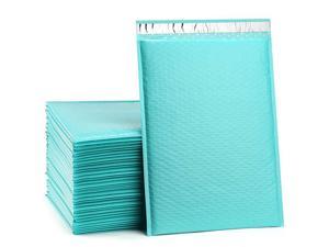 105x16 Inch Teal Bubble Mailer Self Seal Poly Padded Envelopes Waterproof and TearProof Mailing Shipping Bags Pack of 25