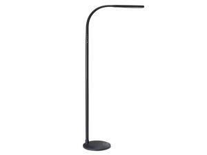 LED Floor Lamp for Reading Dimmable Gooseneck Standing Lamp 4 Color Modes 5Level Dimmer 12W Memory Function Touch Control Floor Light for Living Room Bedroom Office Black LED Floor Lamp for Reading Dimmable Gooseneck Standing Lamp 4 Color Modes 5Level Dimmer 12W Memory Function Touch Control Floor Light for Living Room Bedroom Office Black