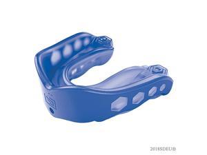 Doctor Gel Max Mouth Guard Sports Mouthguard for Football Lacrosse Hockey Basketball Flavored mouth guard Youth amp AdultBLUE Adult Nonflavored