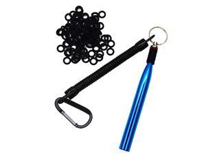 Wacky Rig Tool and 300 PCS Worm ORingsWacky Ring Tool Wacky Worm Kit for Senko Stick Soft Baits Wacky Rig Tool and 300 PCS Worm ORingsWacky Ring Tool Wacky Worm Kit for Senko Stick Soft Baits