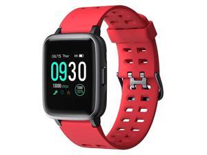 Smart Watch for Android Phones Compatible iPhone Samsung IP68 Swimming Waterproof Smartwatch Sports Watch Fitness Tracker Heart Rate Monitor Digital Watch Smart Watches for Men Women Red Smart Watch for Android Phones Compatible iPhone Samsung IP68 Swimming Waterproof Smartwatch Sports Watch Fitness Tracker Heart Rate Monitor Digital Watch Smart Watches for Men Women Red