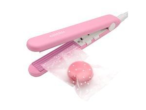 Bag Heat Sealer Handheld Portable Mini Sealing Machine for Bag Storage Double Smart Switches on the Side with 47 inch Separate Type Power Cable Pale Pink Bag Heat Sealer Handheld Portable Mini Sealing Machine for Bag Storage Double Smart Switches on the Side with 47 inch Separate Type Power Cable Pale Pink