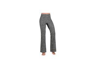 Womens BootCut Yoga Pants Tummy Control Workout Non SeeThrough Bootleg Yoga PantsCharcoalHeatherXLarge Womens BootCut Yoga Pants Tummy Control Workout Non SeeThrough Bootleg Yoga PantsCharcoalHeatherXLarge